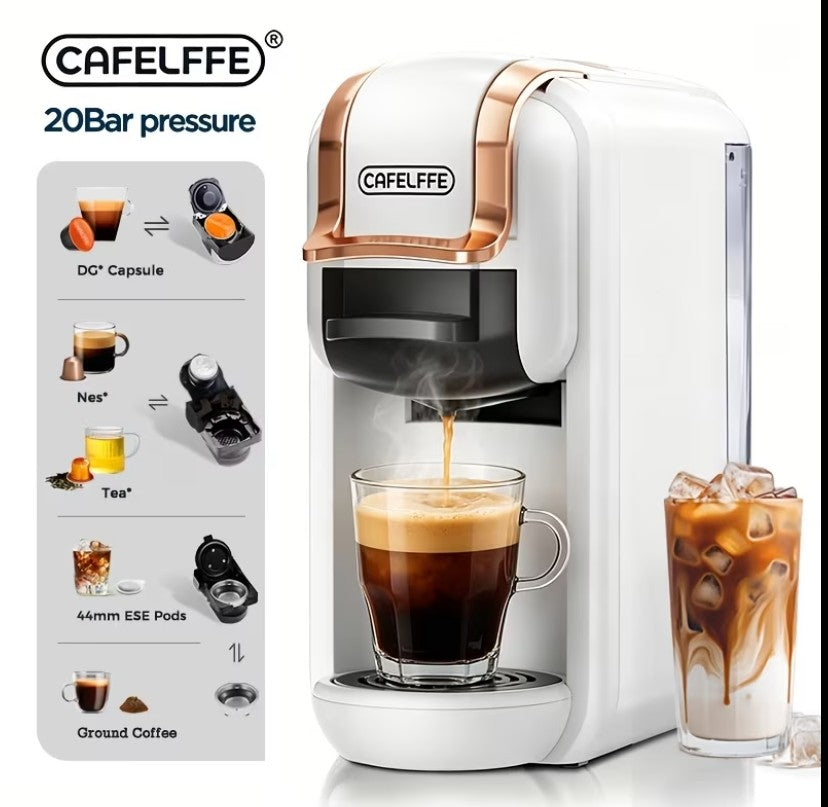 CAFELFFE MK-603 Capsule Coffee Machine – 20 Bar Espresso Maker | Velcrema