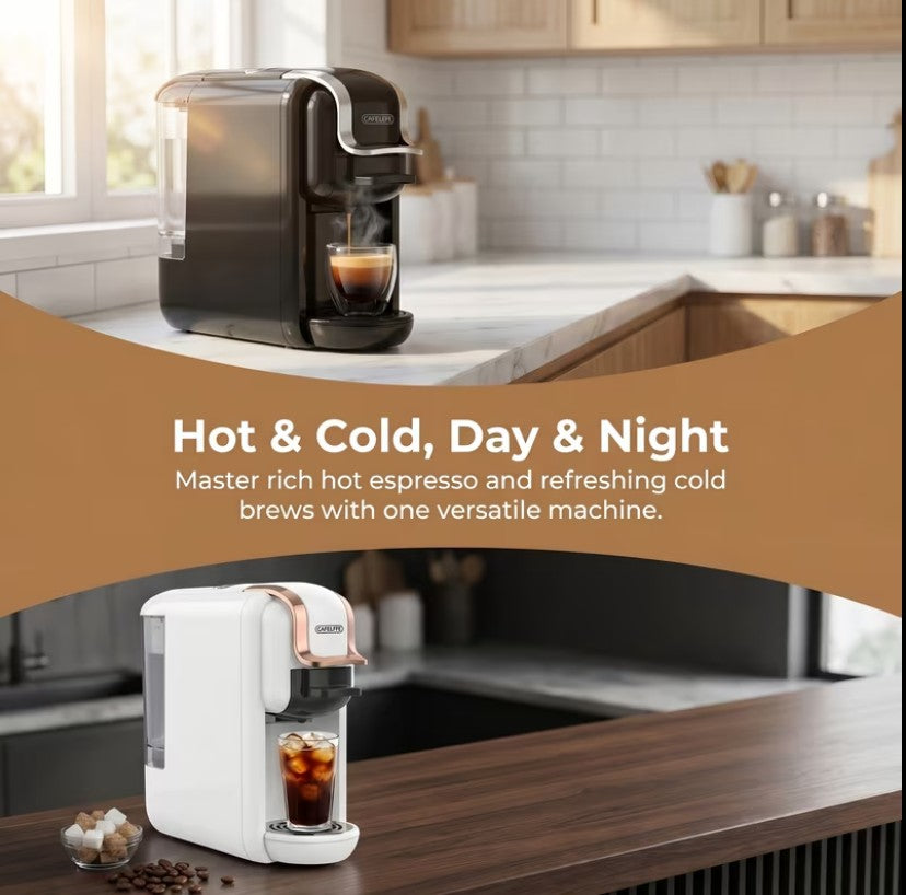CAFELFFE MK-603 Capsule Coffee Machine – 20 Bar Espresso Maker | Velcrema