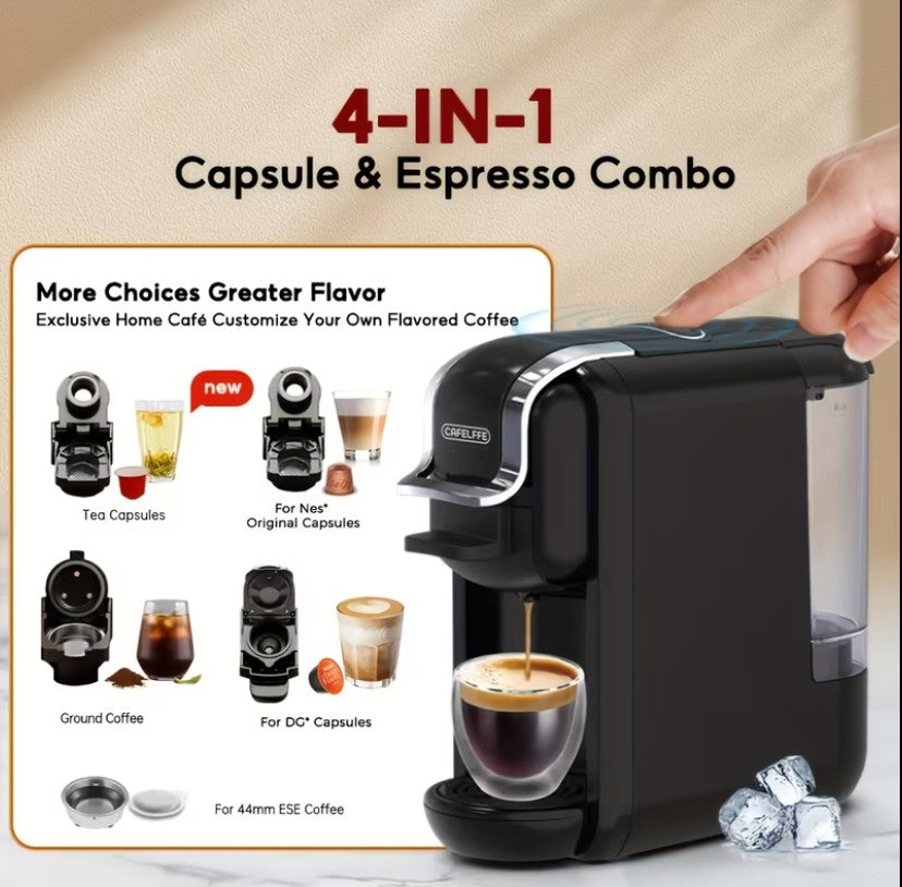CAFELFFE MK-603 Capsule Coffee Machine – 20 Bar Espresso Maker | Velcrema