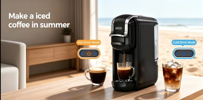 CAFELFFE MK-603 Capsule Coffee Machine – 20 Bar Espresso Maker | Velcrema